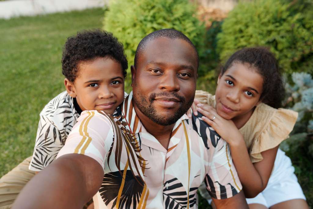 Family spending time together
